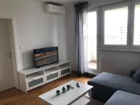 TV a/nebo společenská místnost v ubytování Apartman STAR