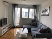 TV a/nebo společenská místnost v ubytování Apartman STAR