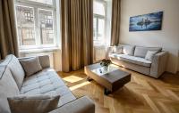 Posezení v ubytování Letna Garden Suites