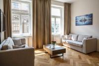 Posezení v ubytování Letna Garden Suites