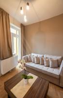 Posezení v ubytování Letna Garden Suites