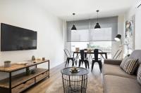 A television and/or entertainment centre at Sitges Group Calm Beach
