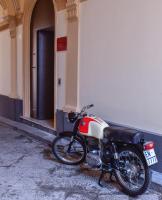 Kerékpározás Palazzo degli Affreschi környékén