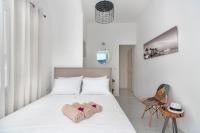 Posteľ alebo postele v izbe v ubytovaní Central Suites Mykonos
