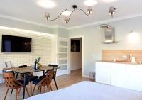 TV a/nebo společenská místnost v ubytování Apartamenty Gaja