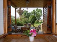 Vonkajšia záhrada v ubytovaní Wooden Beach House