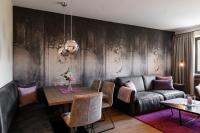 A seating area at Das Grafenstein Familienresidence