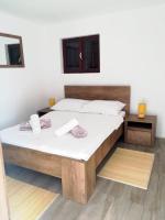 Posteľ alebo postele v izbe v ubytovaní Hit apartment
