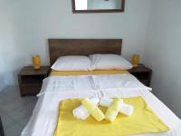 Posteľ alebo postele v izbe v ubytovaní Hit apartment