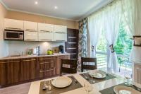 Kuchyňa alebo kuchynka v ubytovaní Apartament Brzozowy Zakątek - 5D Apartamenty