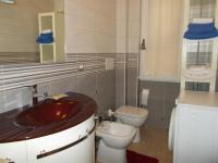 A bathroom at Milla's house rome