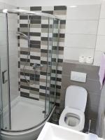 Koupelna v ubytování Apartman Nature