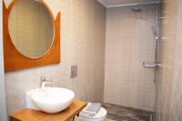 Koupelna v ubytování Myrtis Spa Hotel
