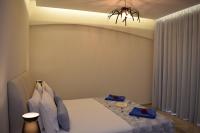 Postel nebo postele na pokoji v ubytování Myrtis Spa Hotel