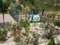 Detský kútik v ubytovaní Zeus-Village οικισμός φινλανδικών chalet με πισίνες & γυμναστήριο