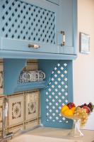 A kitchen or kitchenette at Kamares House Apartments & Studios