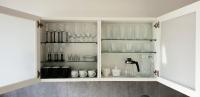 Kuchyňa alebo kuchynka v ubytovaní Apartament Logana z Sauną - 5D Apartamenty