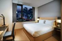 Fraser Place Namdaemun Seoulにあるベッド