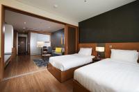 Fraser Place Namdaemun Seoulにあるベッド