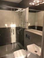 Kúpeľňa v ubytovaní Apartamenty Mikubo Wrocław
