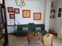 A seating area at Apartamento A Peregrina (Silgar, Sanxenxo)