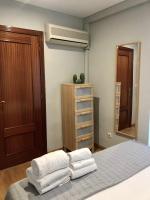 Postel nebo postele na pokoji v ubytování Apartamento San Blas-Antiguo Mercado Central
