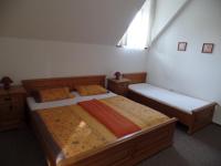 Postel nebo postele na pokoji v ubytování Pension Restaurant Bobrovník