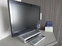 鳥取シティホテルにあるテレビまたはエンターテインメントセンター