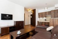 Kuchyň nebo kuchyňský kout v ubytování Jantar Apartamenty - Family Vacation Polanki