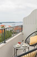 Balkón nebo terasa v ubytování Hvar Top View Apartments