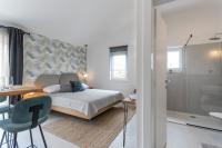 Postel nebo postele na pokoji v ubytování Hvar Top View Apartments
