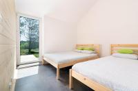 Plán poschodí v ubytovaní Naturalny domek z banią ruską