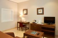 TV a/nebo společenská místnost v ubytování Suites Barrio de Salamanca