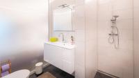 Kúpeľňa v ubytovaní Apartments Presslauer - Mori