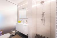 Kúpeľňa v ubytovaní Apartments Presslauer - Mori