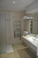 Koupelna v ubytování Hotel Villegas