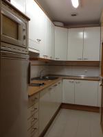 Kuchyň nebo kuchyňský kout v ubytování Apartamentos Turisticos Puerta de León