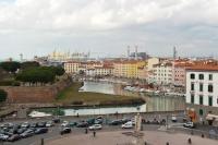 A general view of Livorno or a view of the city taken from Az apartmant