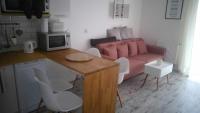 Kuchyň nebo kuchyňský kout v ubytování Apartament Leśny