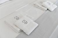 Posteľ alebo postele v izbe v ubytovaní 21 luxury apartments
