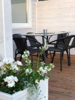 Balkon lub taras w obiekcie Nadmorska Magia