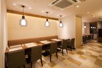 Natural Hot Spring SUPER HOTEL Kumamoto Chamber of Commerceにあるシーティングエリア