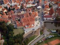 Letecký snímek ubytování Hotel Budweis