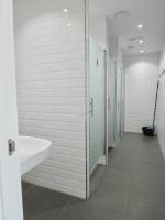 Koupelna v ubytování Albergue Casa Sueño