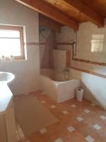 A bathroom at Ferienhaus Fießmann