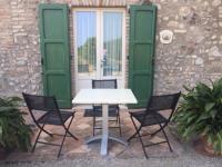 Patio alebo iná vonkajšia časť ubytovania Cascina Le Preseglie