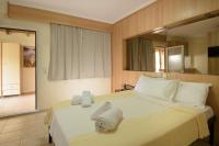 Postel nebo postele na pokoji v ubytování Ammoudara Beach Hotel Apartments