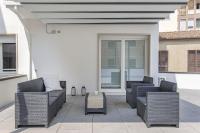 Posedenie v ubytovaní C-Apartment Zabarella terrace