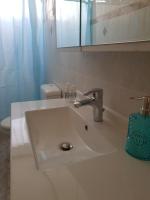A bathroom at Casa del mar