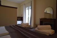 A bed or beds in a room at Casa del mar